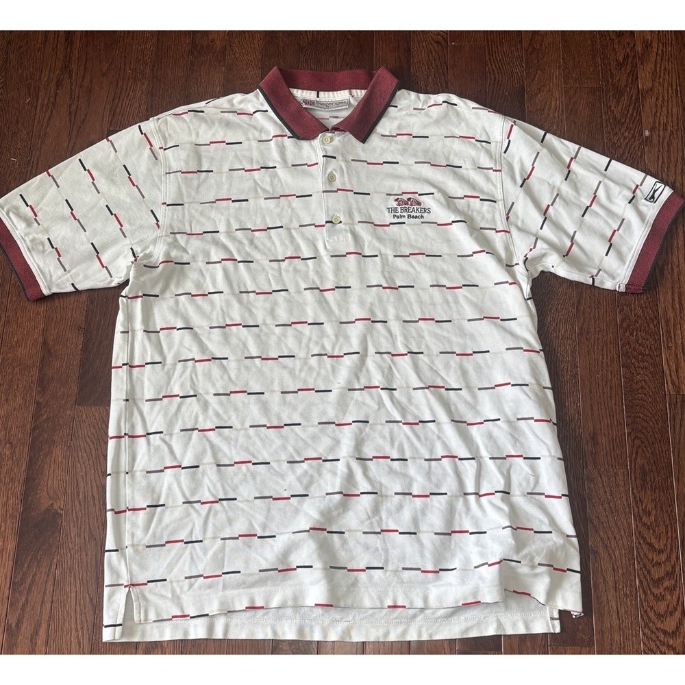 Vintage Slazenger The Breakers Golf Country Club XL polo shirt